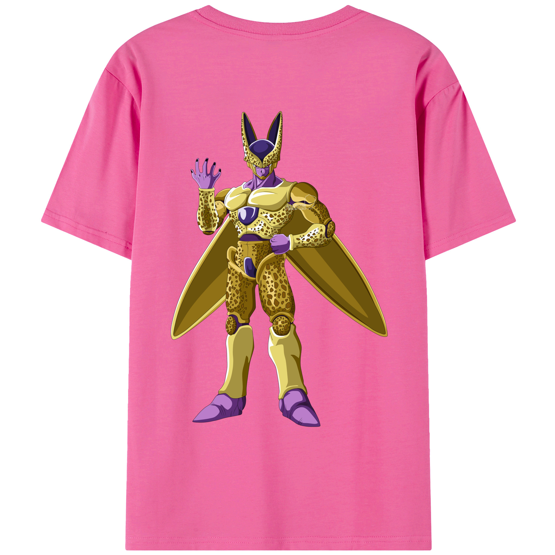 （画像用） ドラゴンボール セル DRAGON BALL Cell レディース半袖Tシャツ(バックプリント)